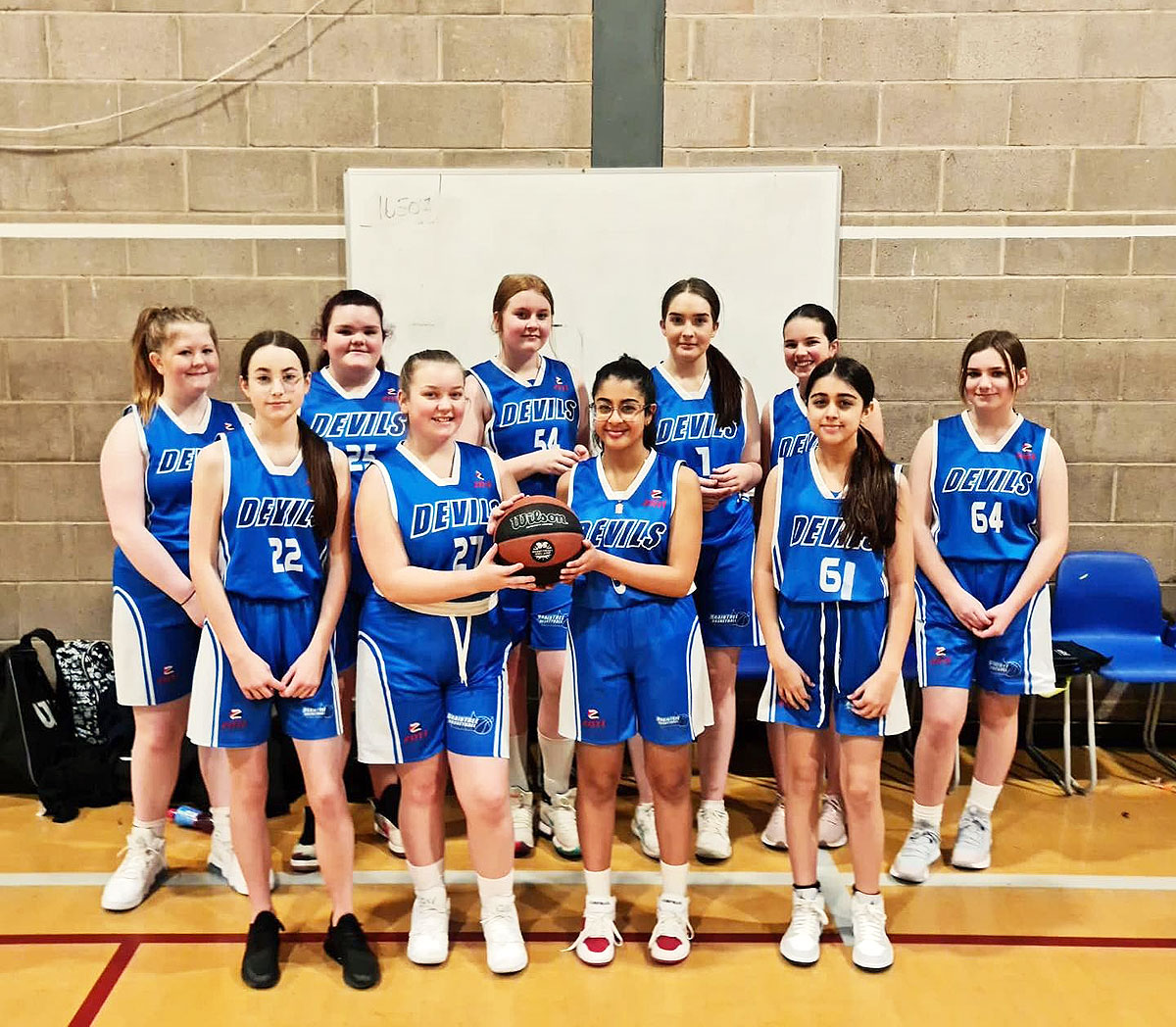 U16’s Girls' Team Braintree Basketball Club